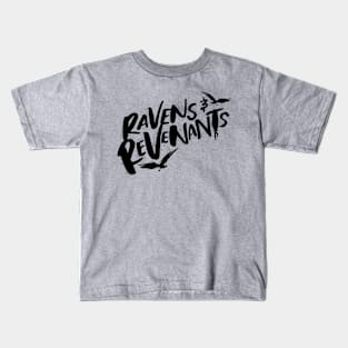 Ravens & Revenants - Black Kids T-Shirt